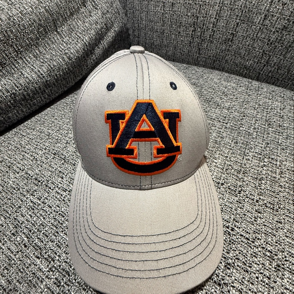 Gray Auburn Tigers Cap